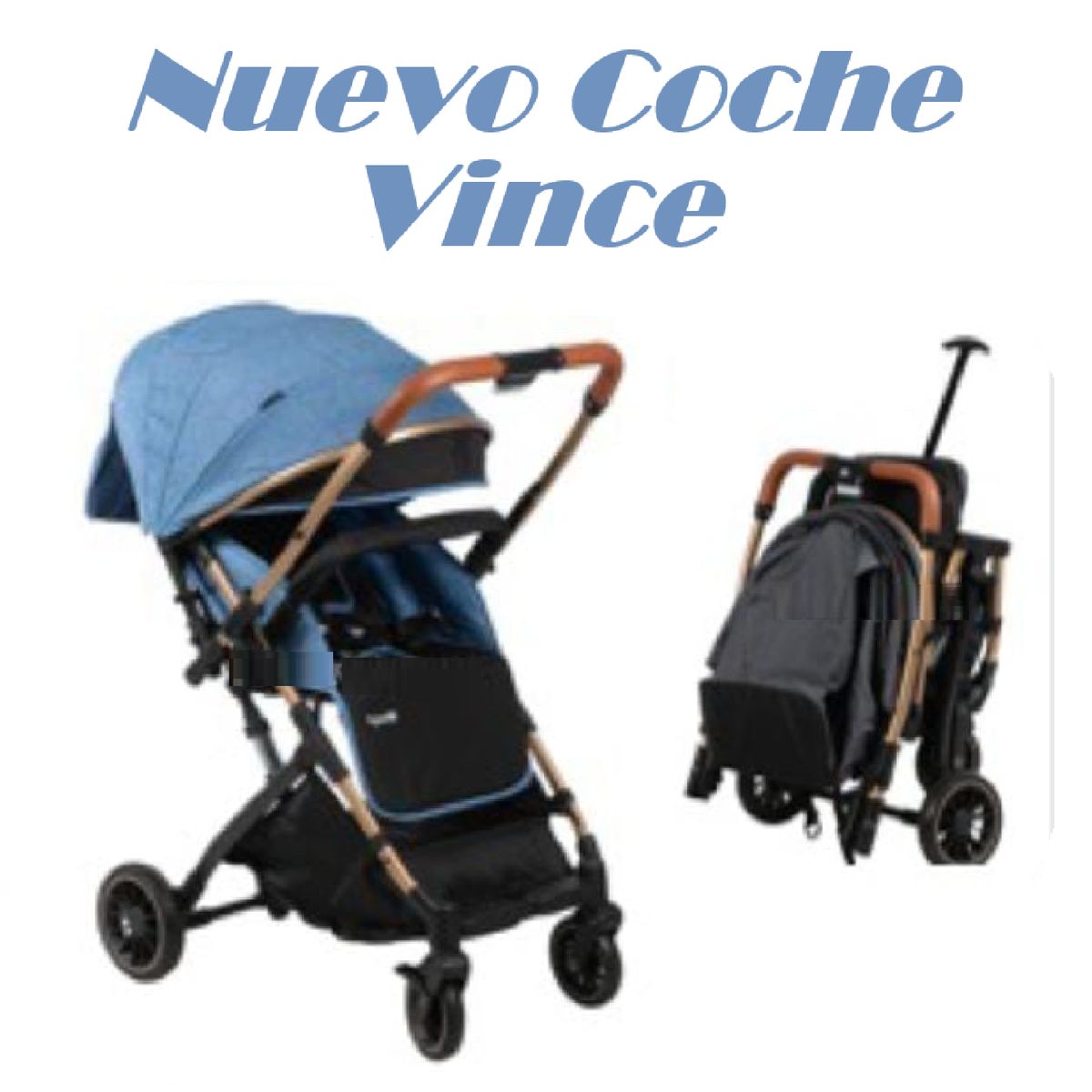 EBABY - Nuevo Coche De Paseo Ebaby Vince-Azul