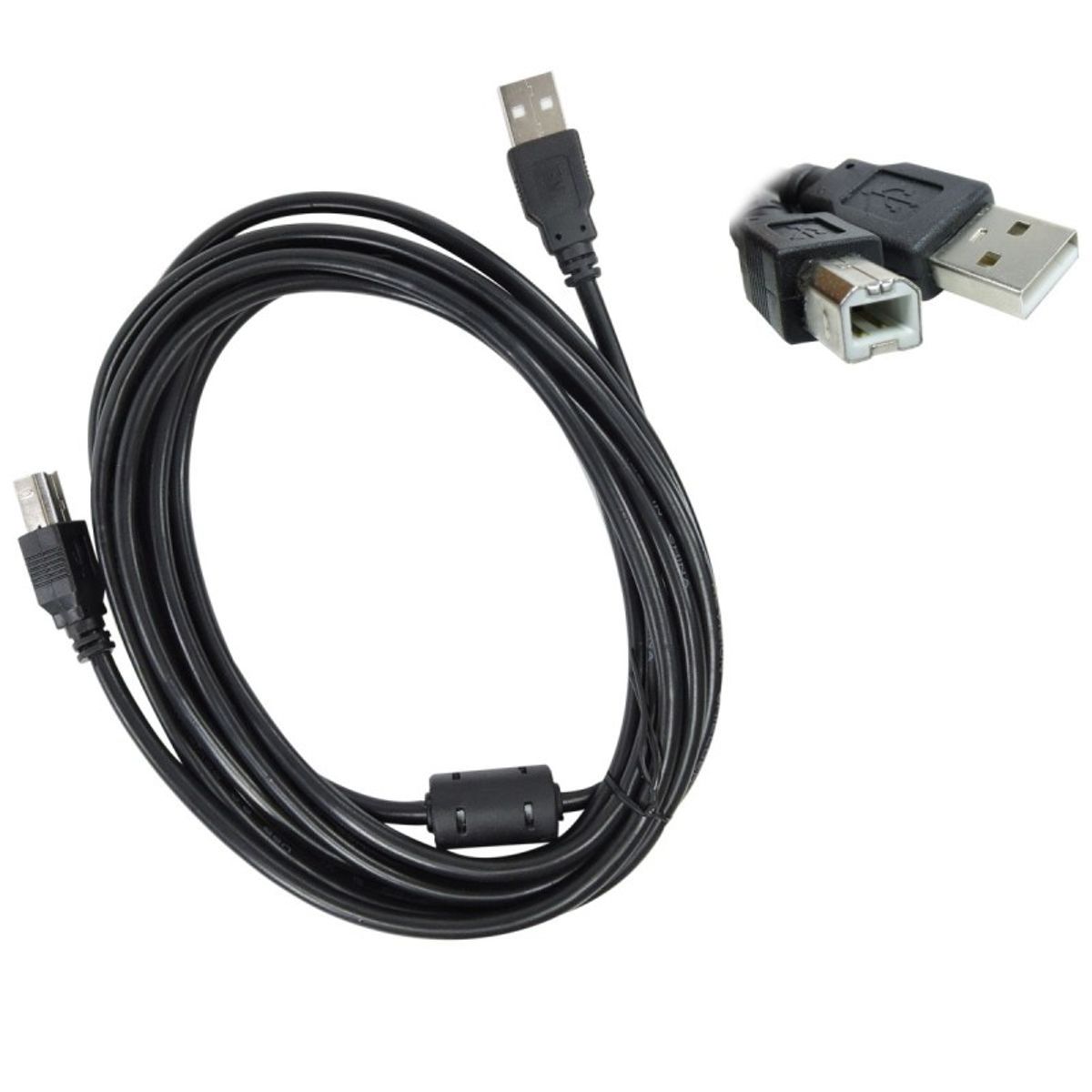 GENERICO - Cable De Impresora Usb 1.5 mts