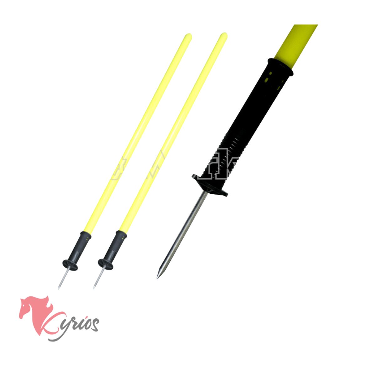 NO LOGO - Estaca Con Punta y Resorte De 150 CM