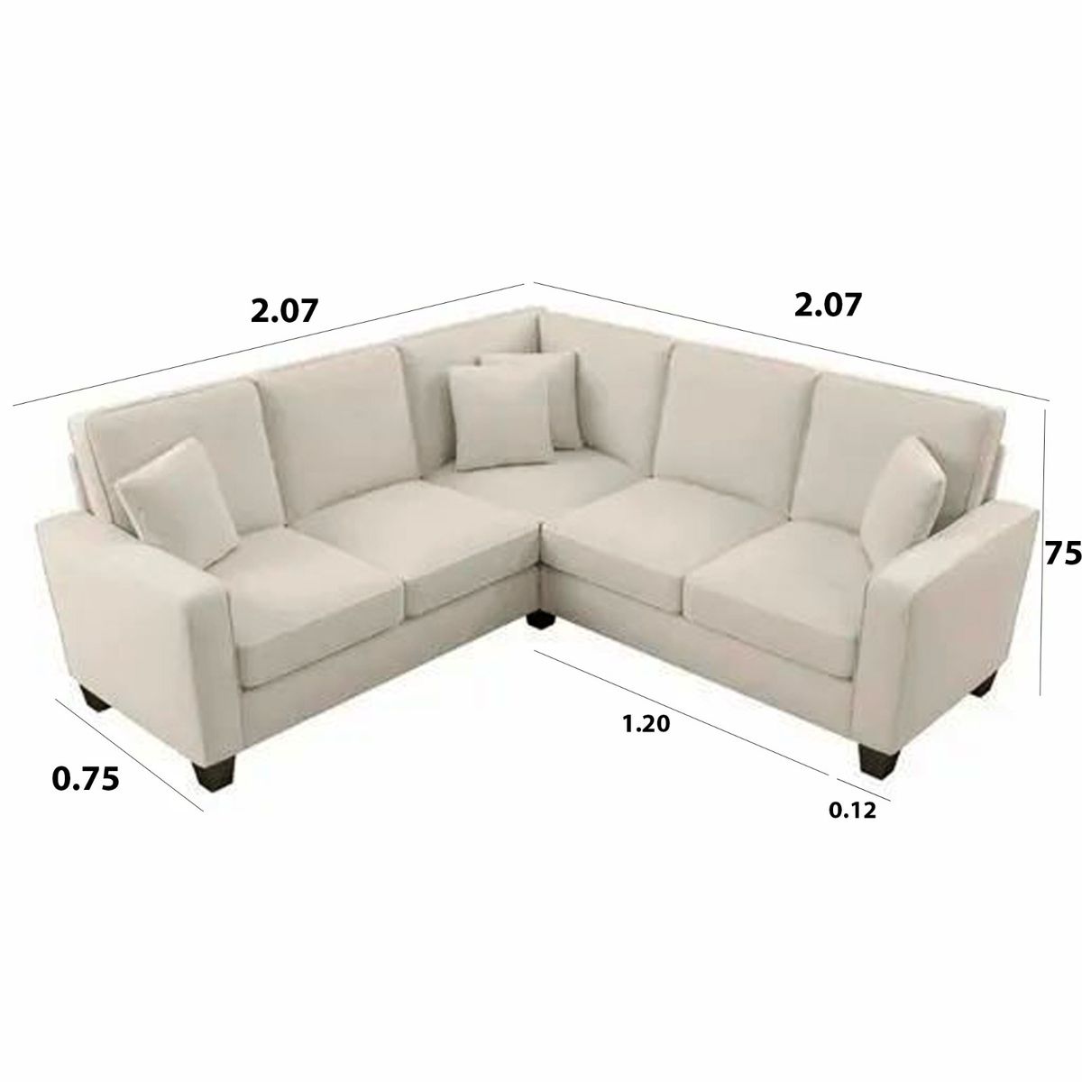 GENERICO - SECCIONAL  MODELO CALEB