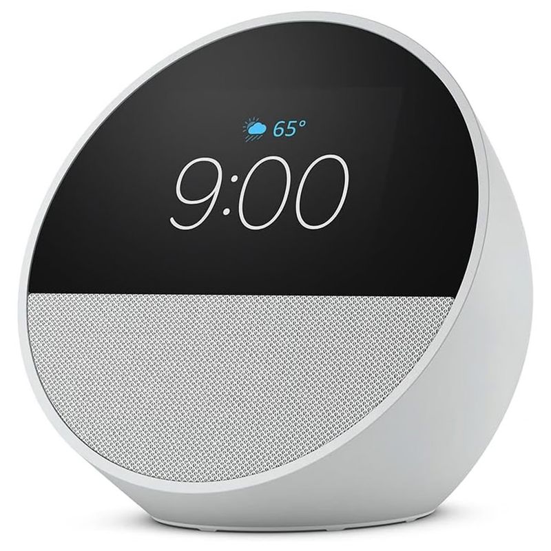 AMAZON - Parlante Alexa Amazon - Echo Spot 2024 Con pantalla - blanco