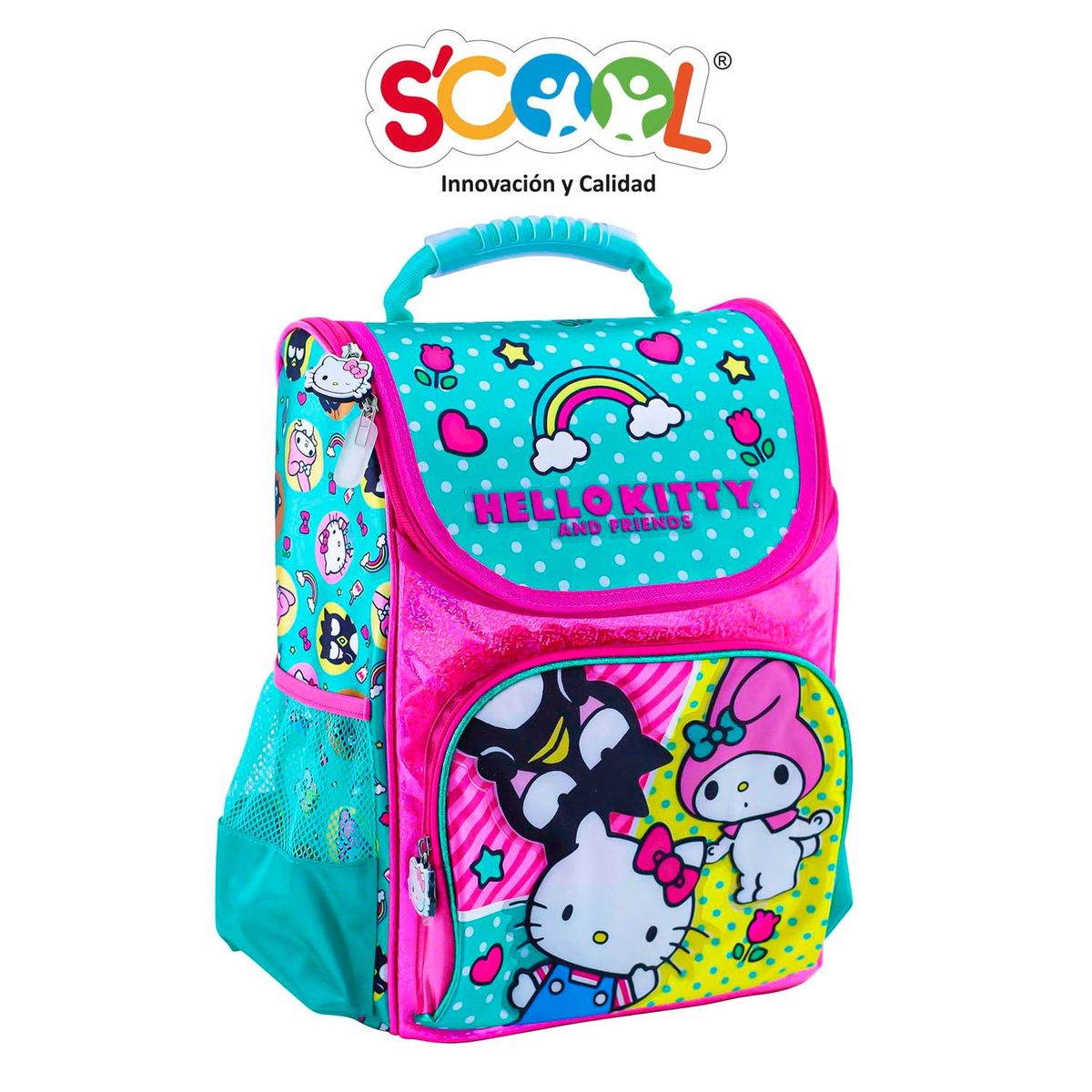 SCOOL - SET MOCHILA PICK SCOOL MAGIC HELLO KITTY & FRIENDS
