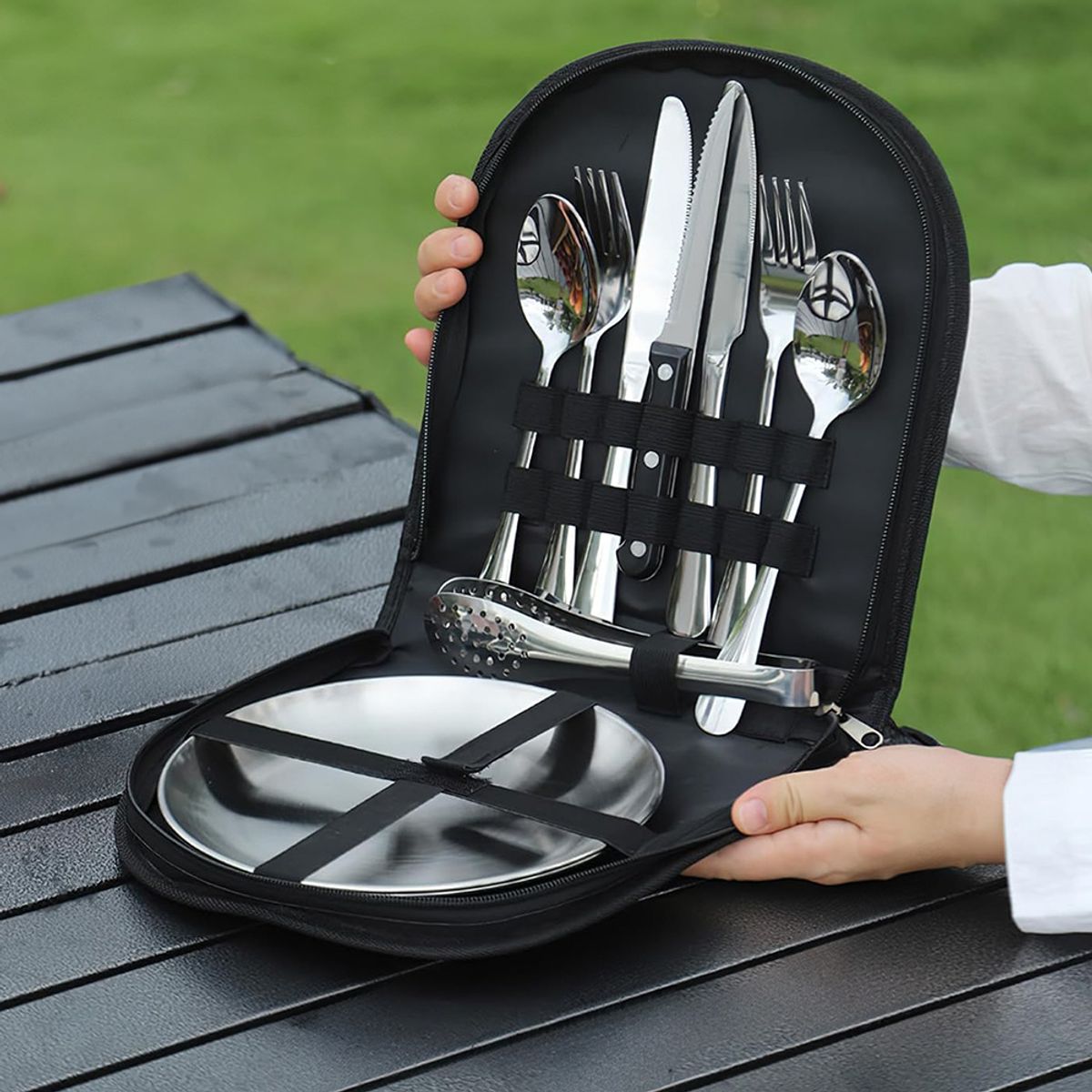 MR GRILL - Set de Utensilios Camping
