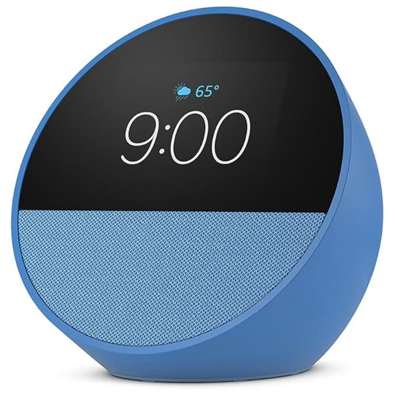 AMAZON - Parlante Alexa Amazon - Echo Spot 2024 Con pantalla- azul
