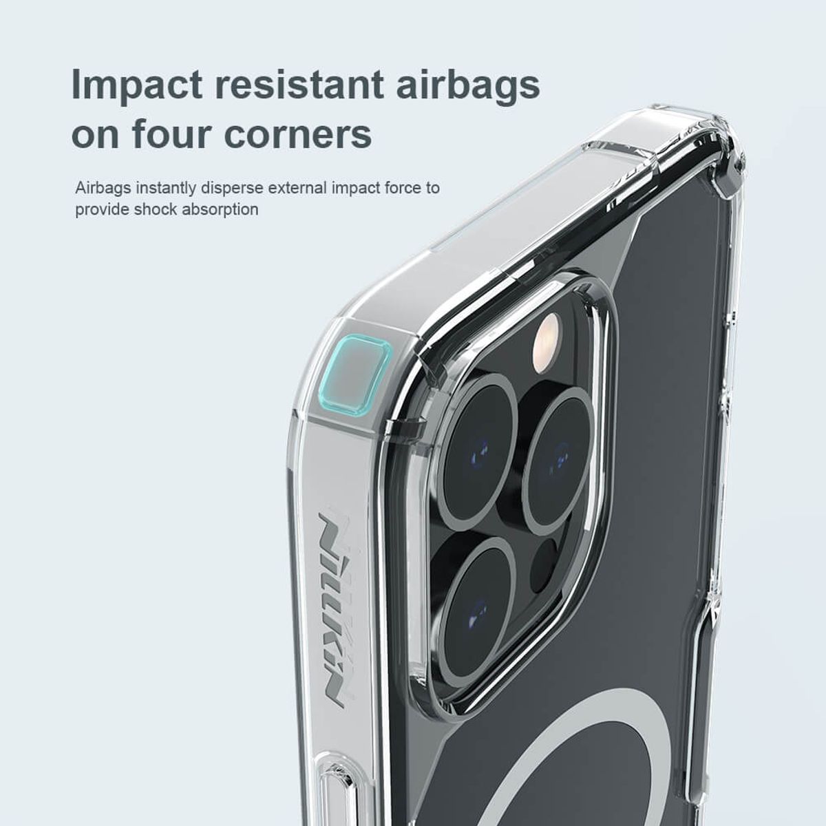 GENERICO - Case Nillkin Nature Tpu Pro Magnetic Para iPhone 14 Pro Max