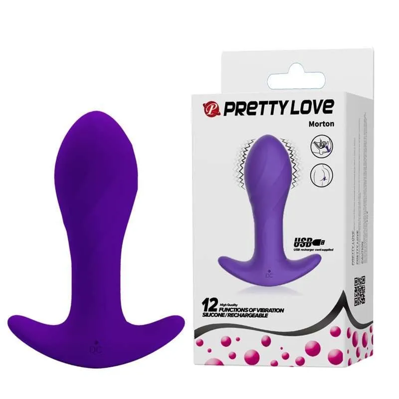 PRETTY LOVE - PLUG ANAL VIBRADOR  MORTON