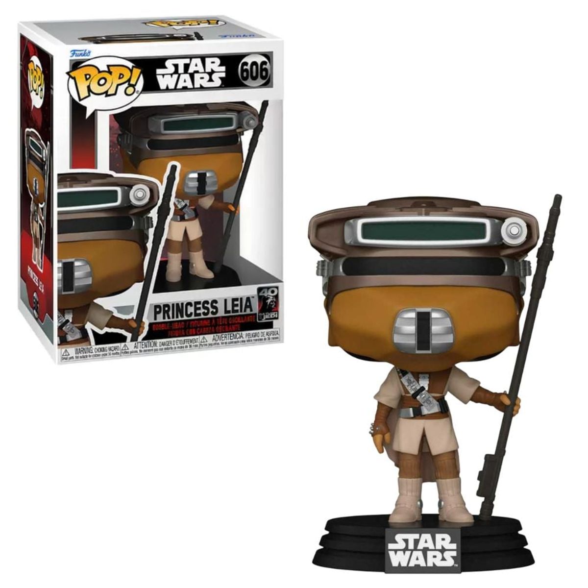 FUNKO - Funko Pop Princess Leia Boushh Star Wars