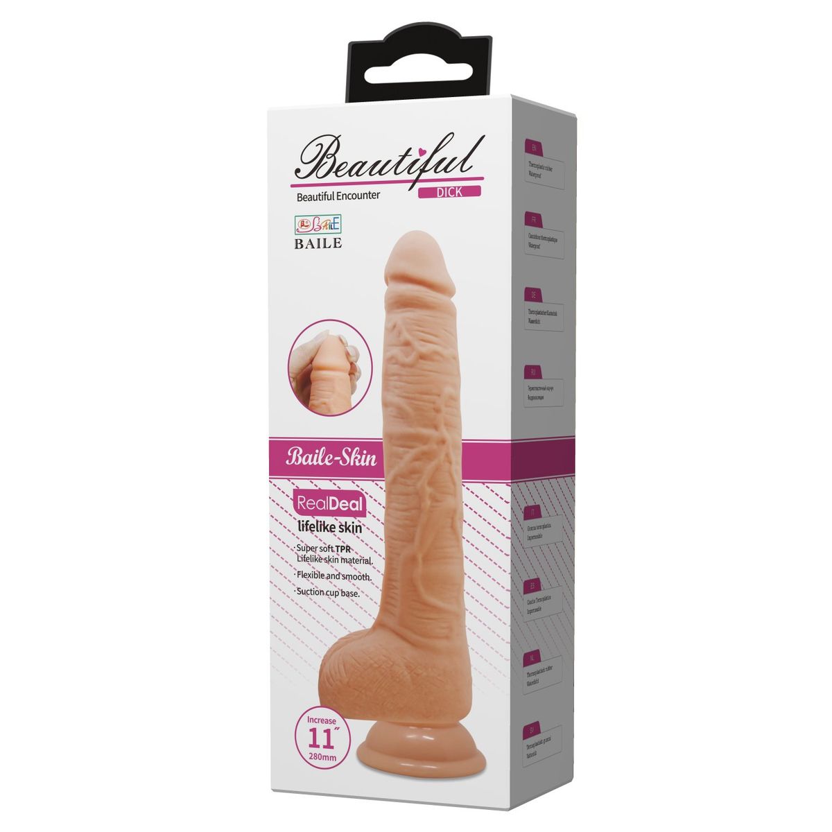 PRETTY LOVE - DILDO REALISTA  DICK 28 CM