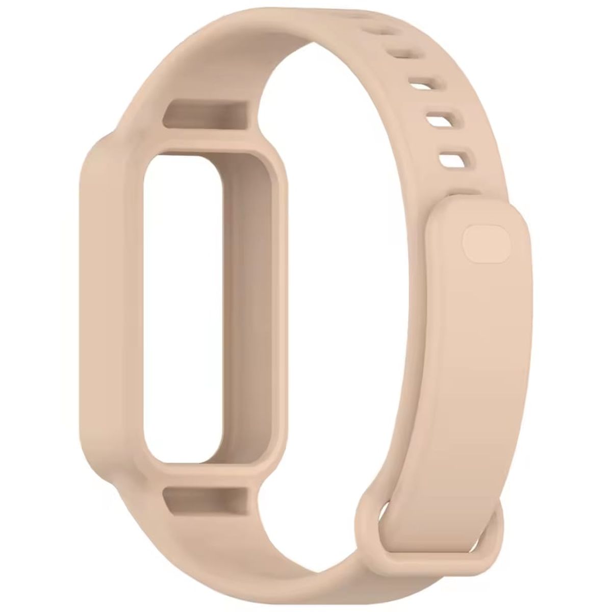 GENERICO - CORREA DE SILICONA PARA XIAOMI SMART BAND 9 ACTIVE ROSA PASTEL