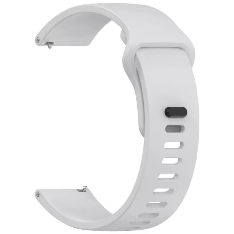 GENERICO - CORREA DE SILICONA PARA REDMI MI WATCH 5 ACTIVE / 5 LITE PLOMO