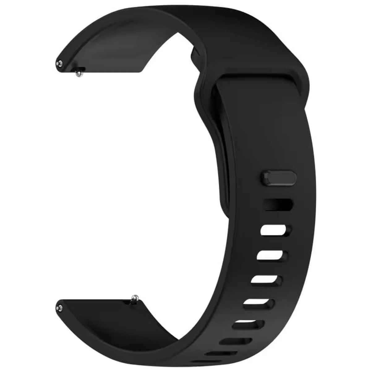 GENERICO - CORREA DE SILICONA PARA REDMI MI WATCH 5 ACTIVE / 5 LITE NEGRO