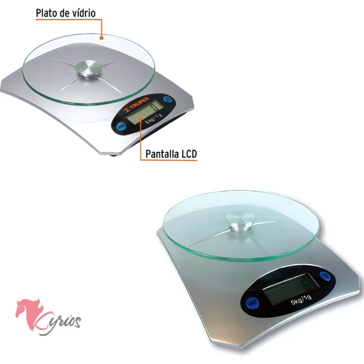 NO LOGO - Balanza Gramera De 5 KG