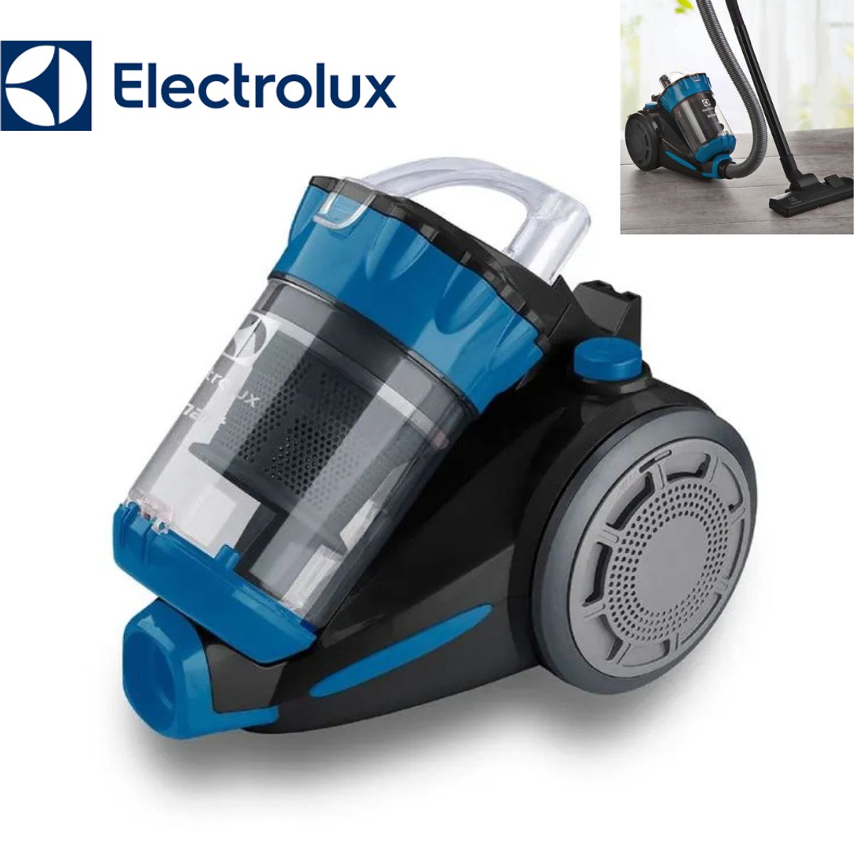 ELECTROLUX - Aspiradora Tanque Smart ABS02 1000W Negro - Electrolux