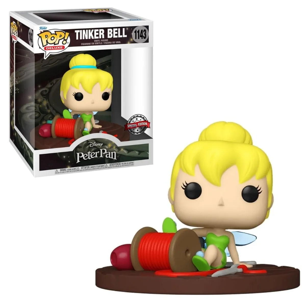 FUNKO - Funko Pop Tinker Bell Con Carrete de Hilo