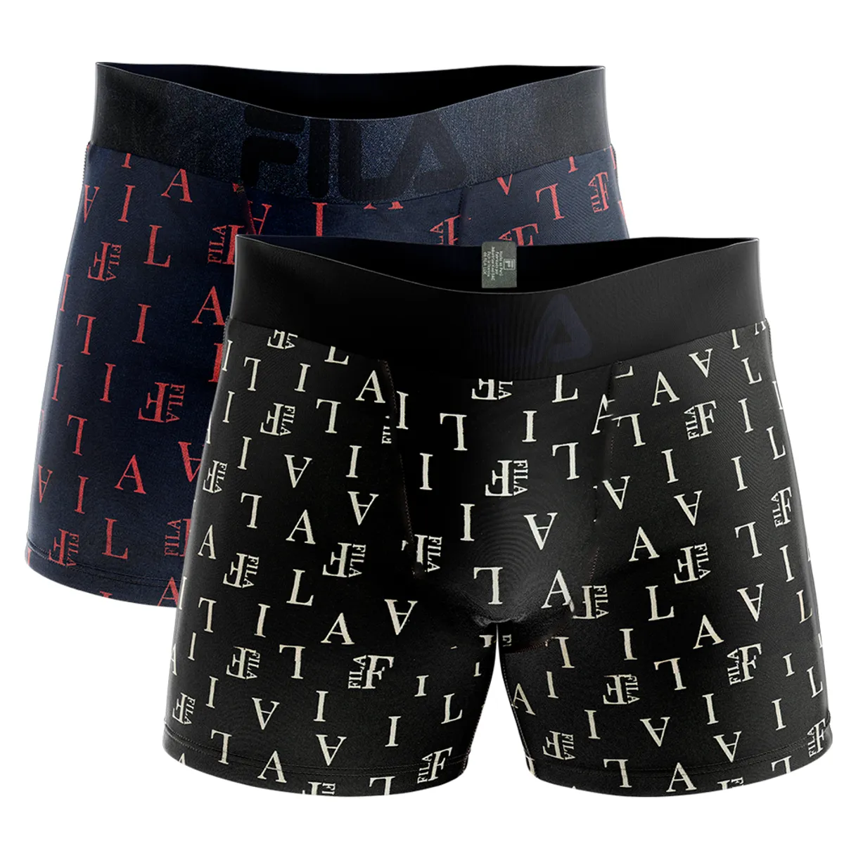 FILA - Pack x2 Bóxer Fila Let  Multicolor