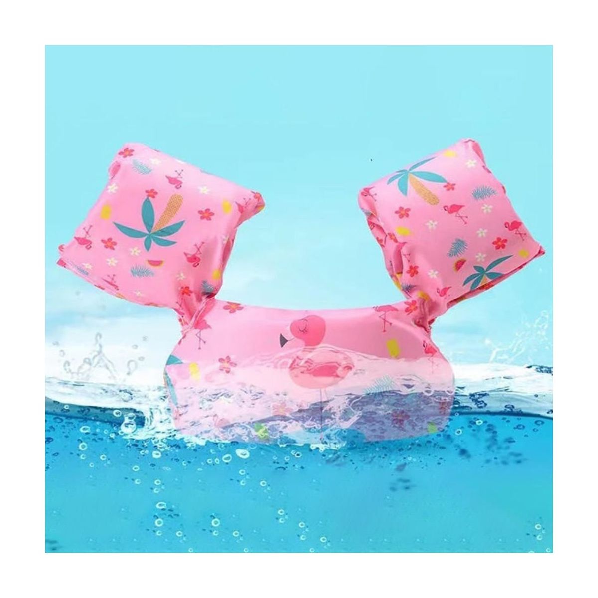 GENERICO - Chaleco Flotador con Brazos Flamingo Rosita