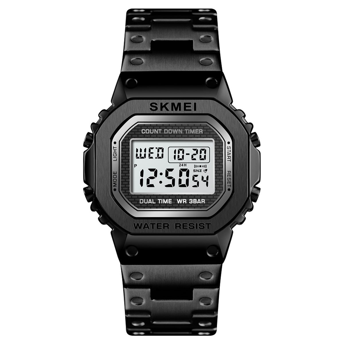 SKMEI - Reloj Skmei 1456 Negro Digital Acero