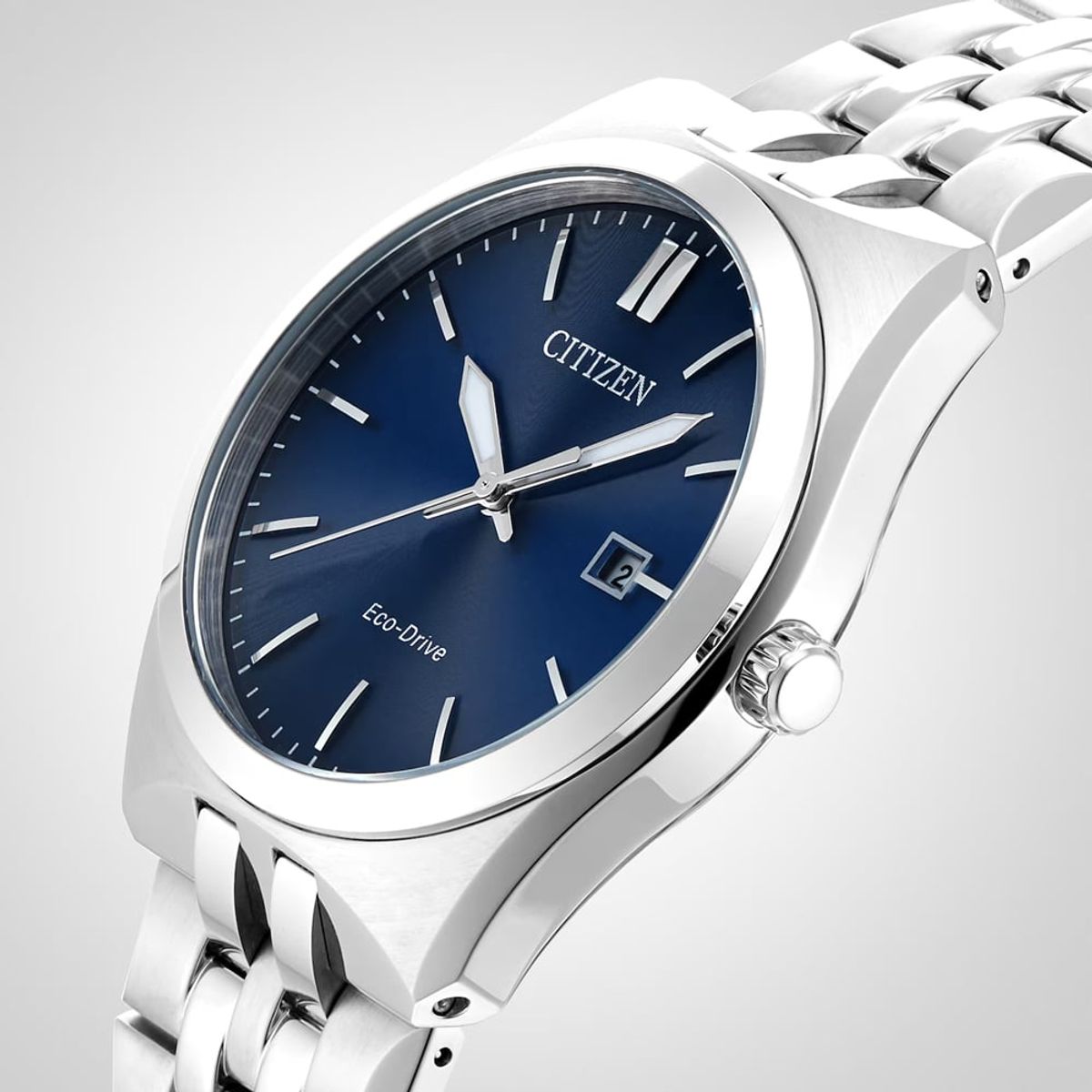 CITIZEN - Citizen Reloj Hombre Eco-Drive Corso Acero Inox Japones