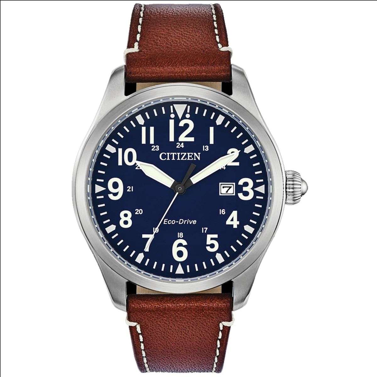 CITIZEN - Citizen Reloj Hombre Military Eco-Drive Garrison Japones