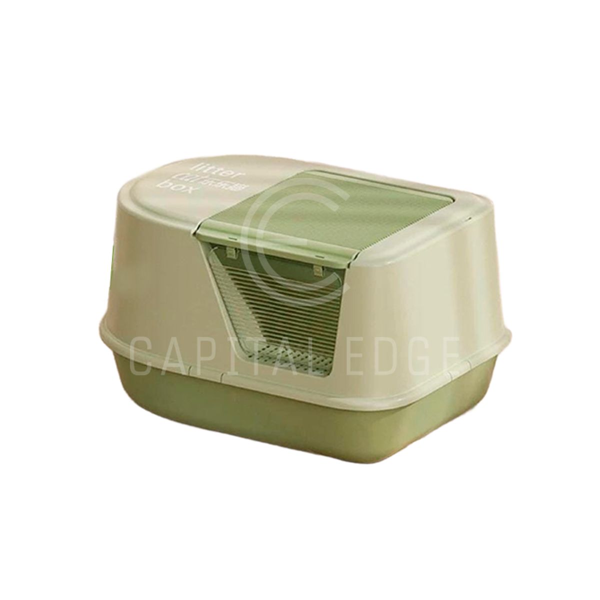 GENERICO - Arenero para Gatos Top Verde