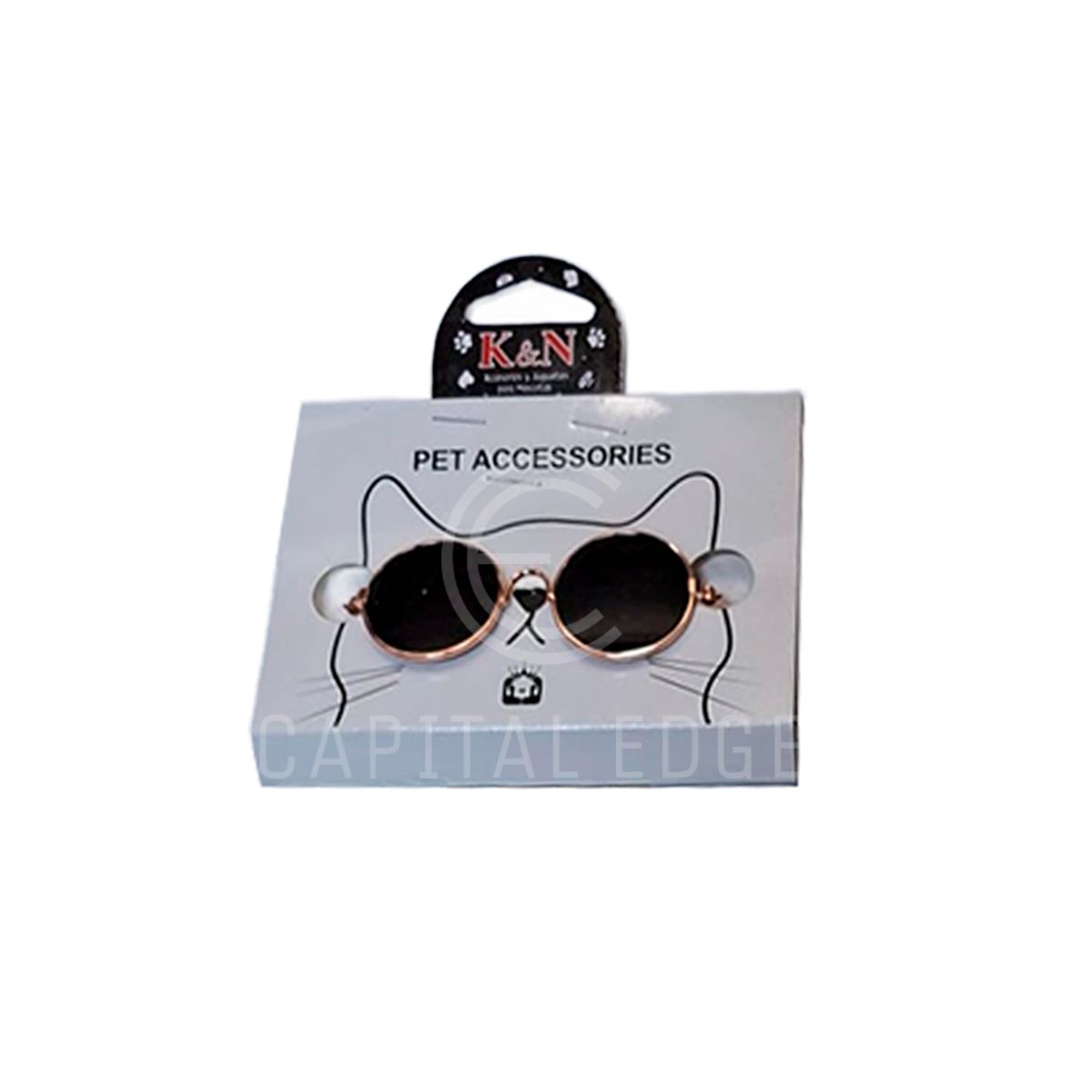 GENERICO - Lentes Redondos Pata Gatos Y Perritos