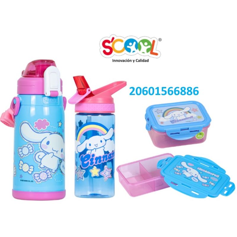 SCOOL - SET MENAJE X4 SCOOL MAGIC CINNAMOROLL