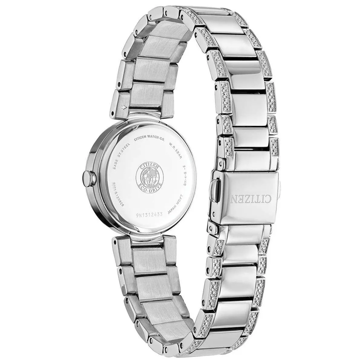CITIZEN - Citizen Reloj Mujer Coleccion Ladies Crystal Acero Eco-Drive Japones