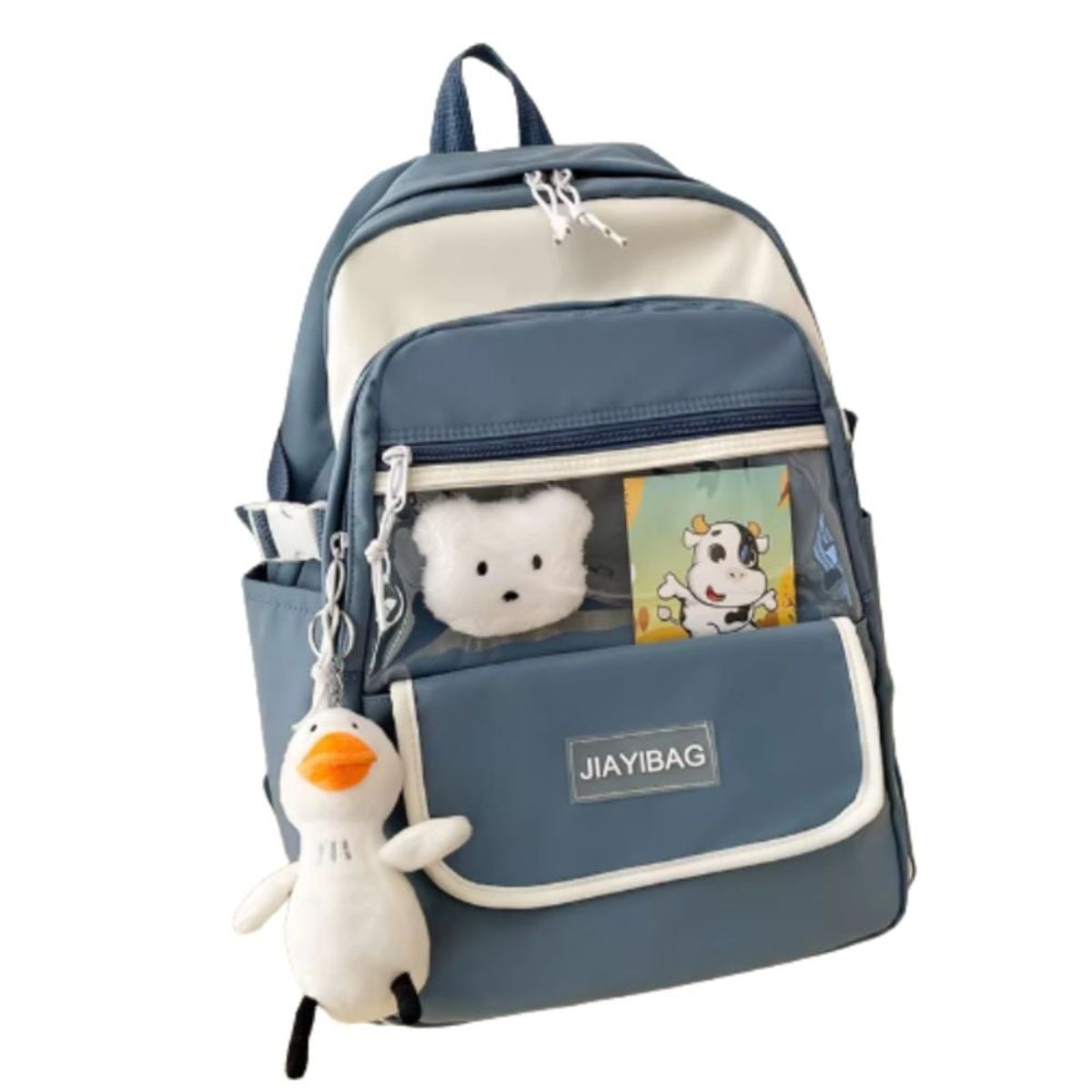 GENERICO - Mochila portatil escolar Kawaii de gran capacidad impermiable