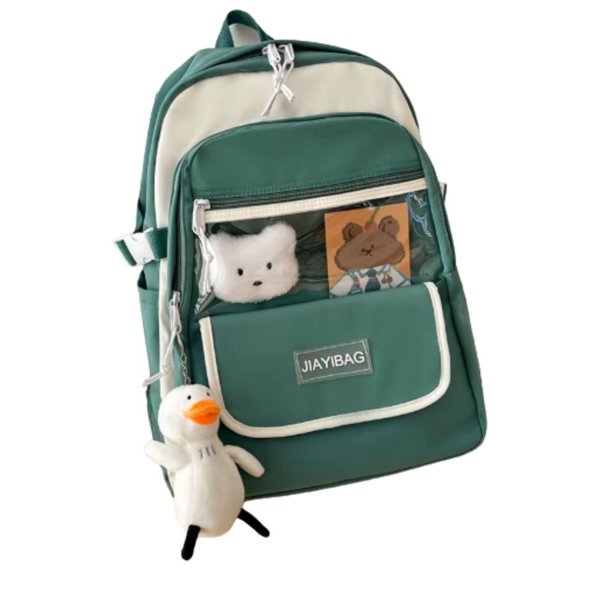 GENERICO - Mochila portatil escolar Kawaii de gran capacidad impermiable