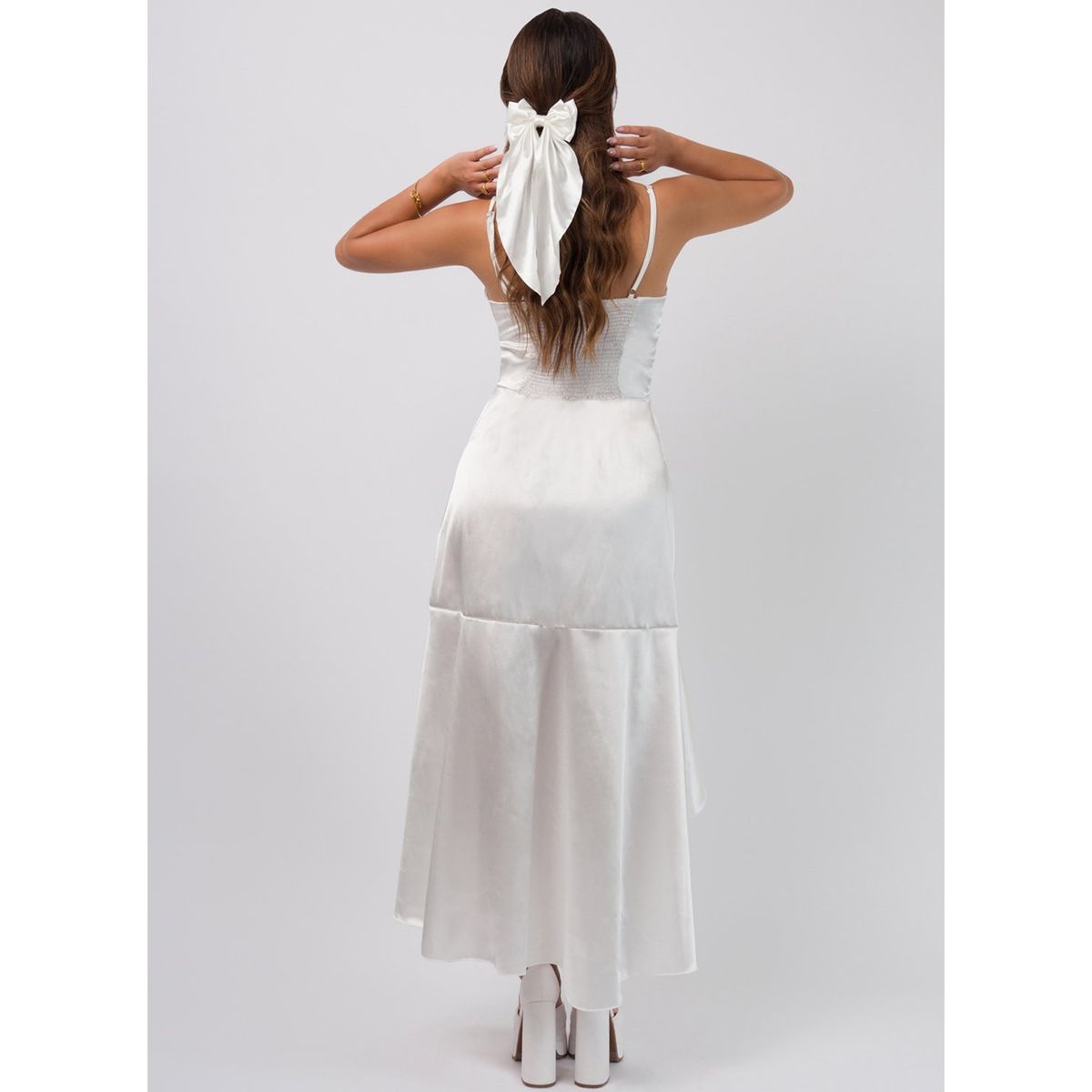 DOLCATTA - Vestido Marielle - Ivory Color - Dolcatta