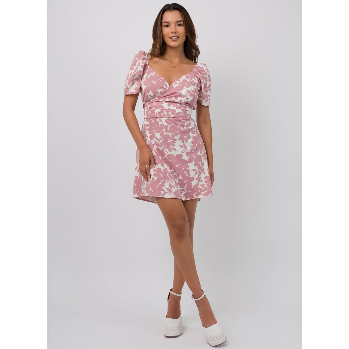 DOLCATTA - Vestido Envolvente Eternity - Rose Color - Dolcatta
