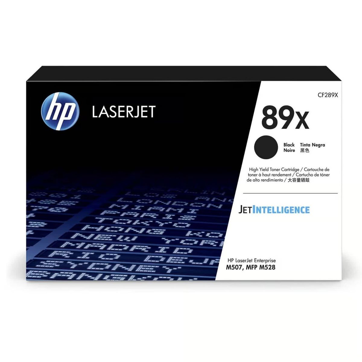 HP - TONER HP CF289X 89X NEGRO 10K PAG M507 M528 MFP