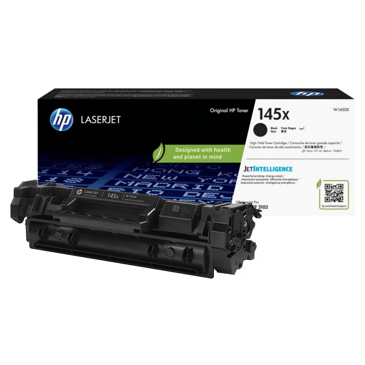 HP - TONER HP W1450X (145X) NEGRO 3,800 Pag Pro 3001/3002/3003/3004