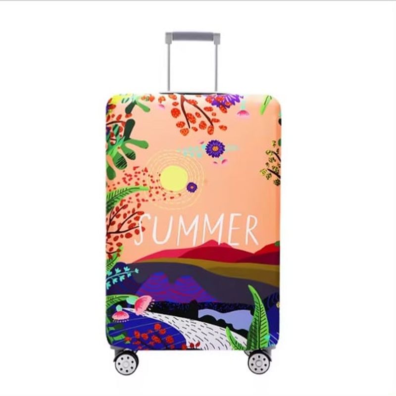 GENERICO - FUNDA PROTECTORA PARA MALETA ANTIRAYAS E IMPERMEABLE TALLA S