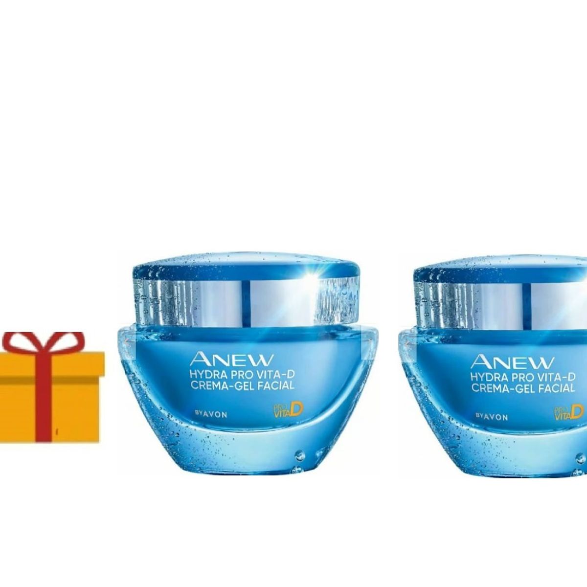 AVON - 2 Anew hydra pro vita D crema gel facial Avon + regalo