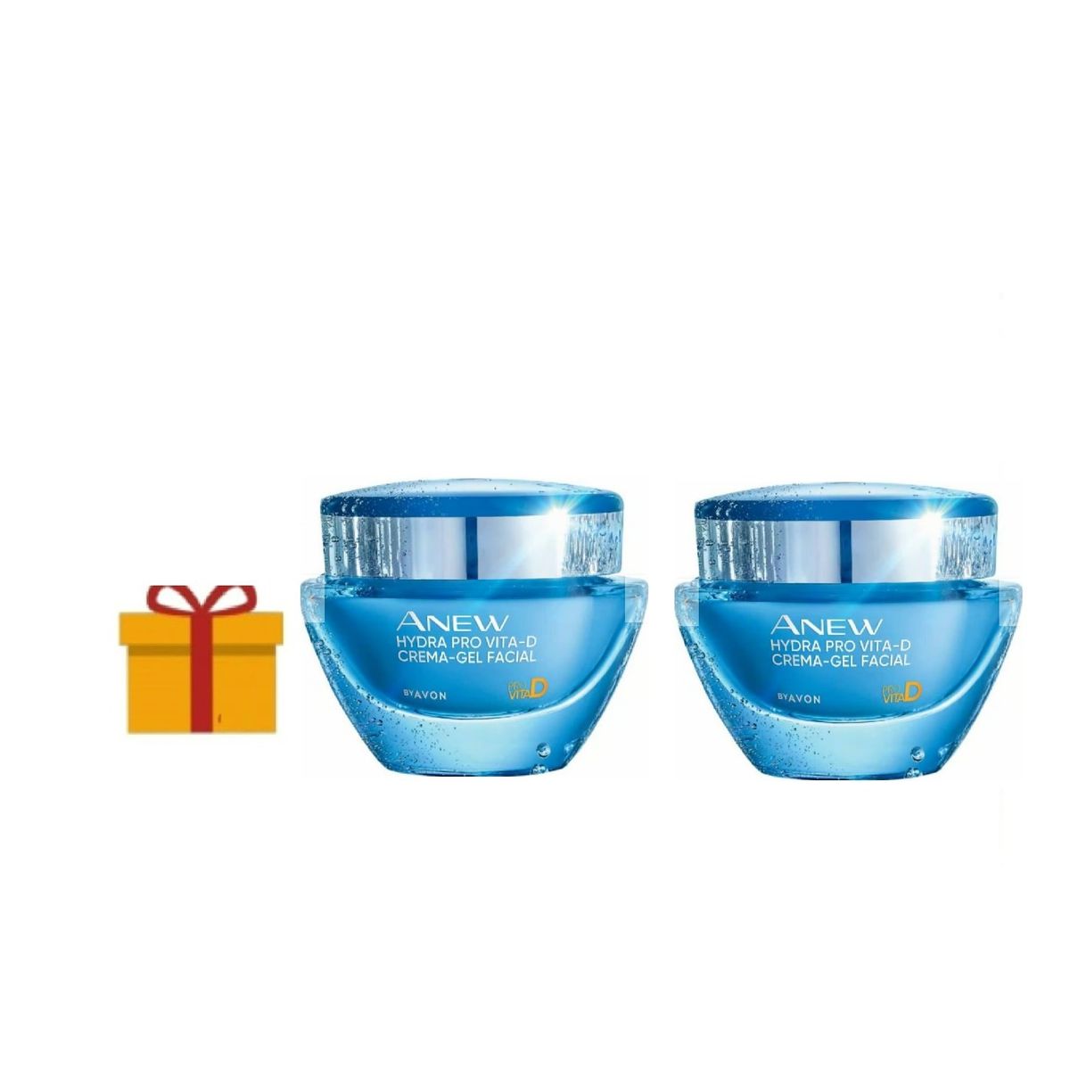 AVON - 2 Anew hydra pro vita D crema gel facial Avon + regalo