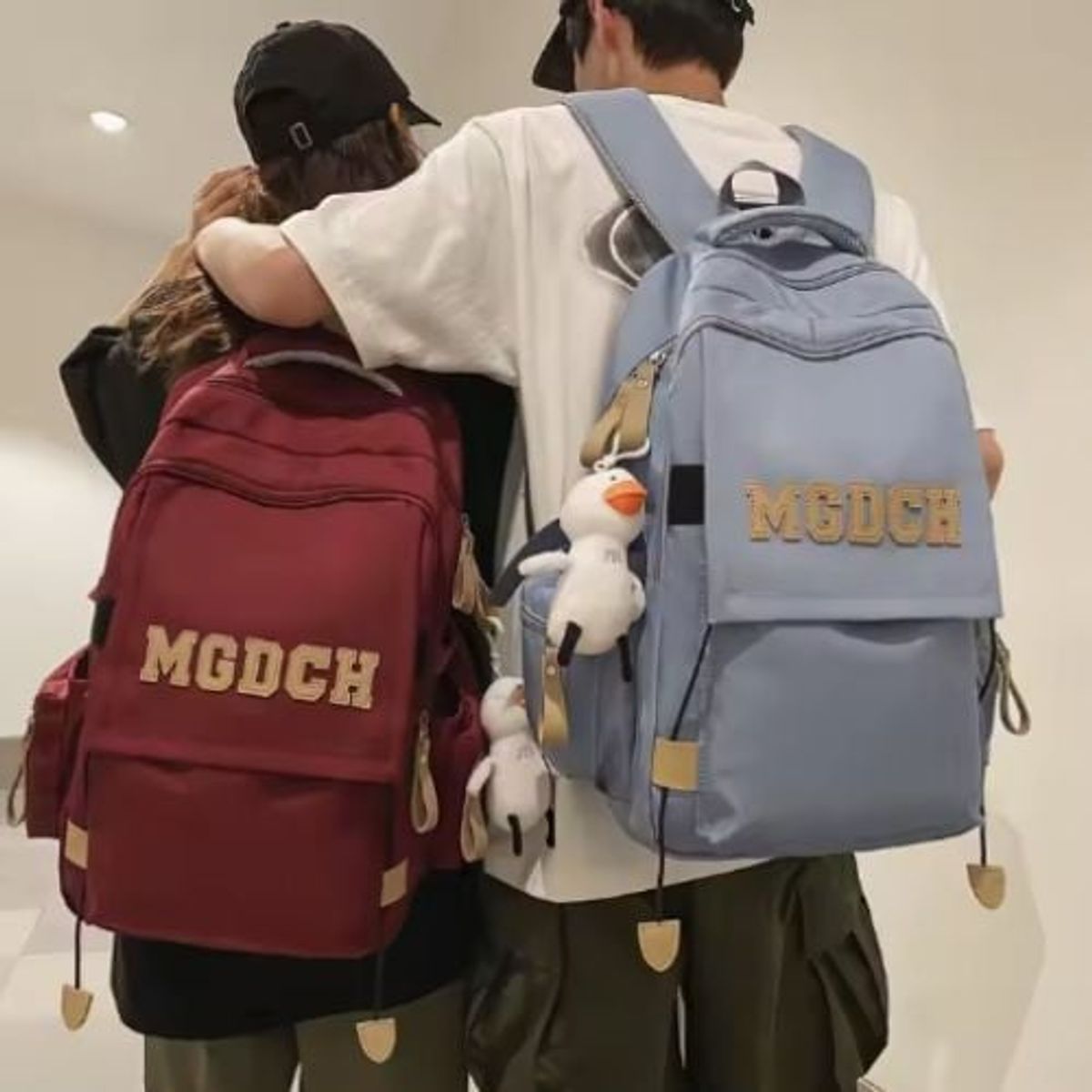 GENERICO - Mochila gran capacidad para estudiante viajeros estilo Pretty