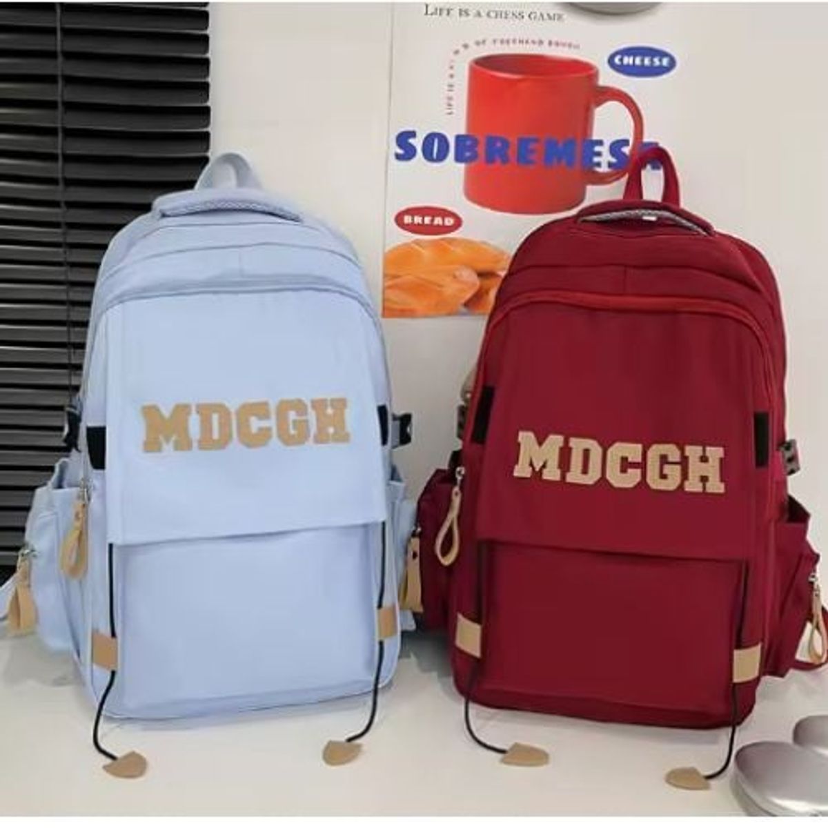 GENERICO - Mochila gran capacidad para estudiante viajeros estilo Pretty