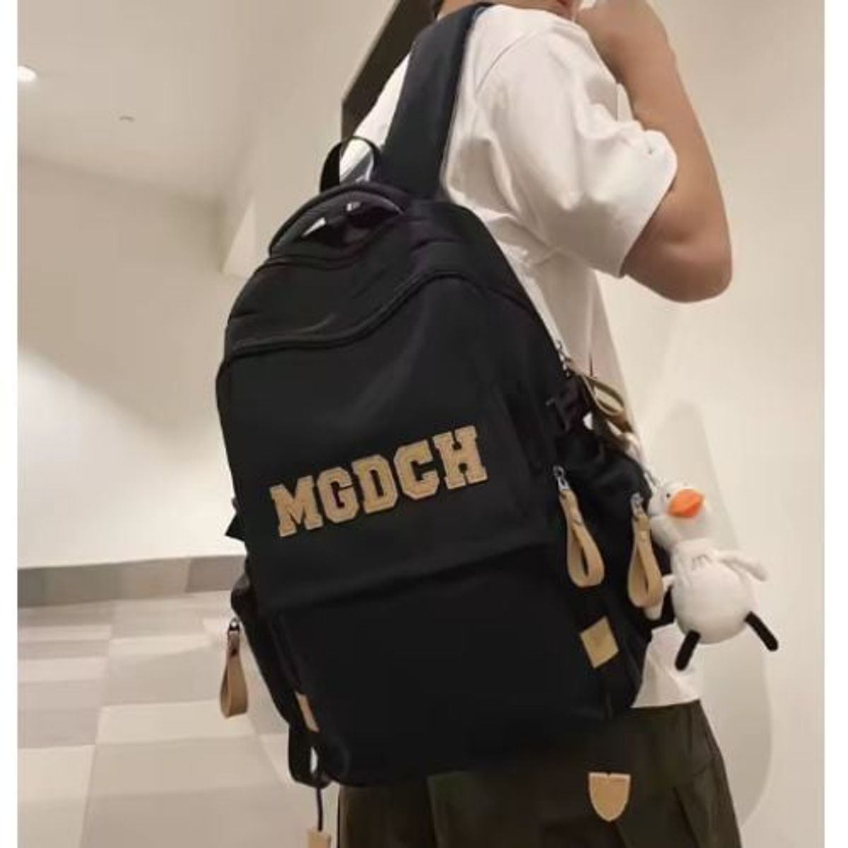 GENERICO - Mochila gran capacidad para estudiante viajeros estilo Pretty