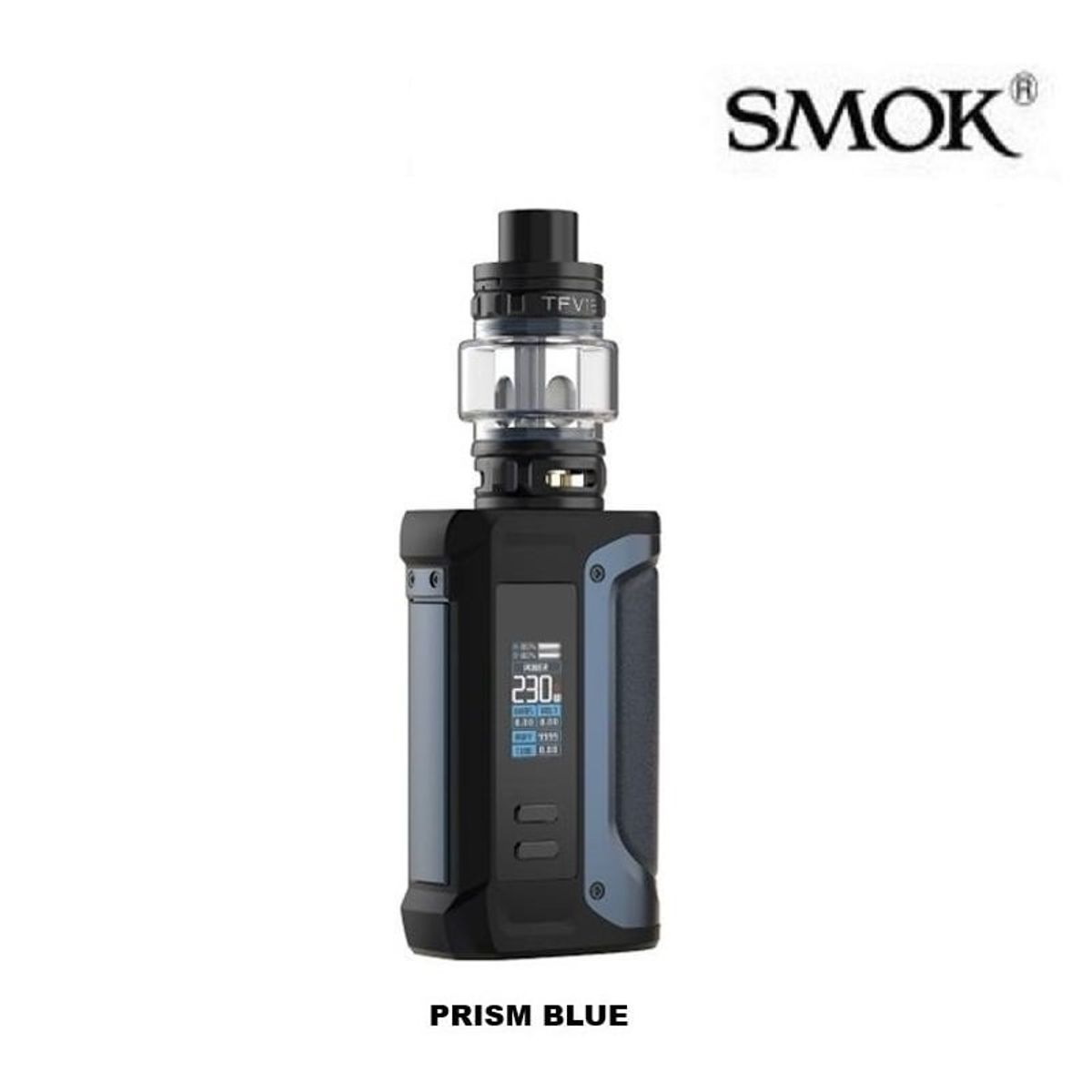 SMOK - SMOK ARCFOX Kit, 230W, 7,5 ML, TFV18 - Diseño: PRISM BLUE