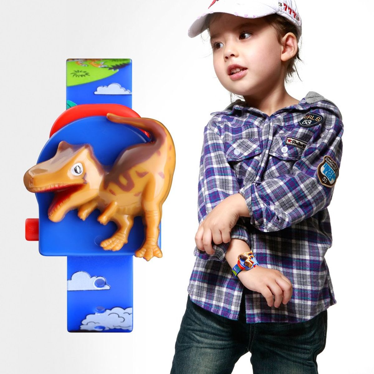 SKMEI - Reloj Skmei 1468 Dinosaurio Correa Silicona