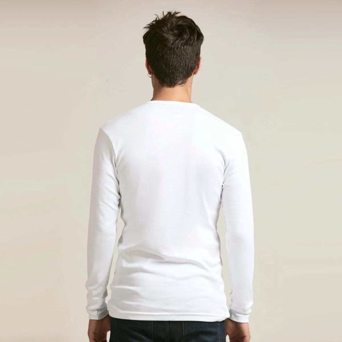 GENERICO - Polo Camiseta Calentador térmico para Hombre Micro Polar