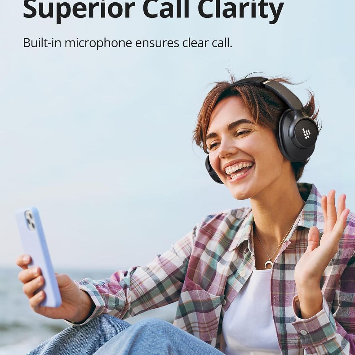 TRONSMART - Audifonos Bluetooth Tronsmart Sounfii Q20 Cancelacion de Ruido ANC