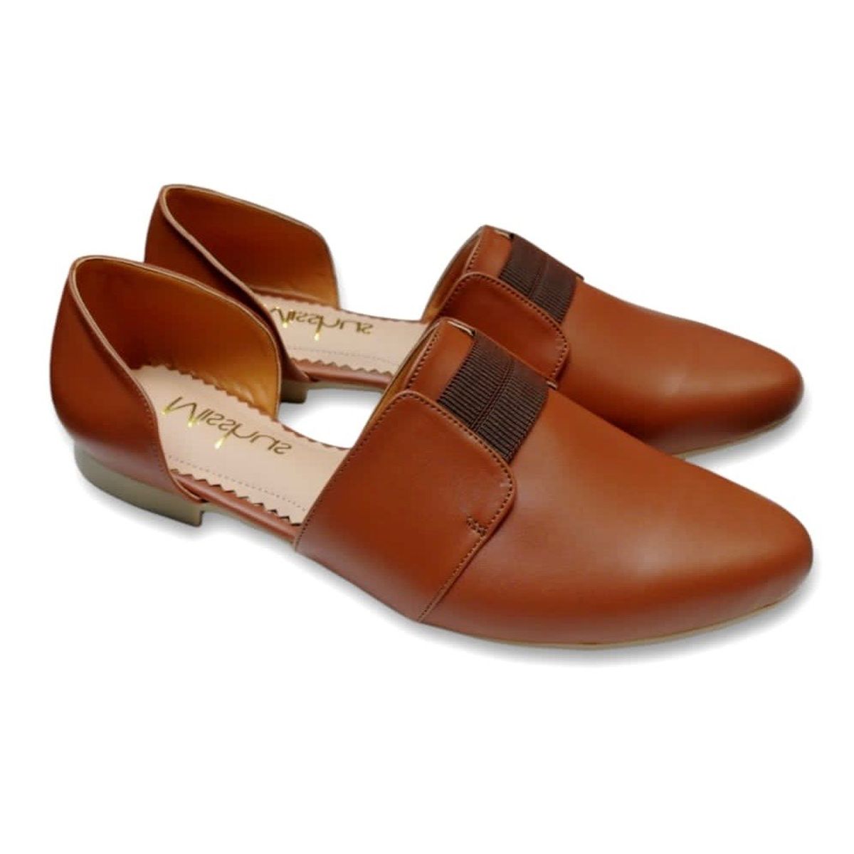 GENERICO - Balerinas Mujer Misshus Maia caramelo