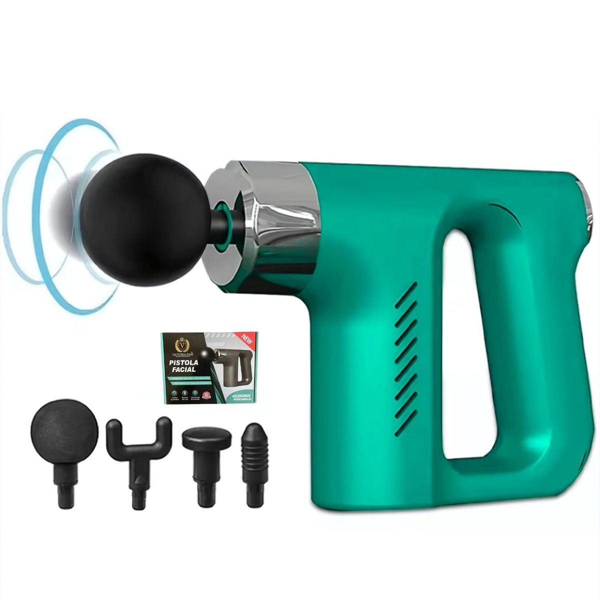 VICTORIA - Pistola de Masaje Profesional para Alivio y Relajación Muscular