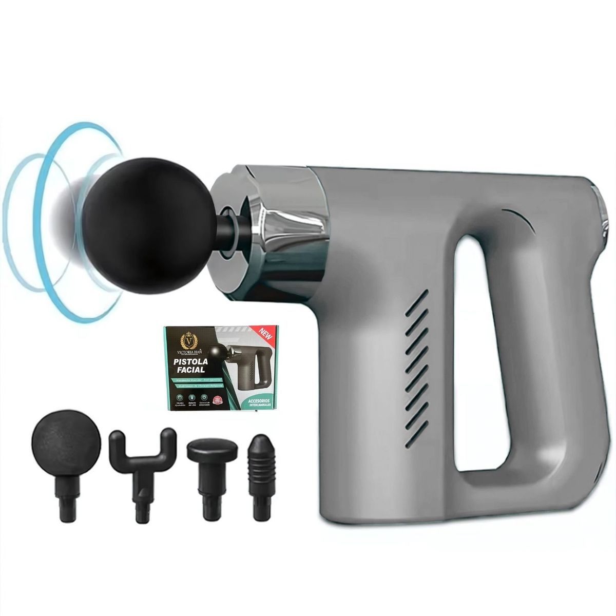 VICTORIA - Pistola de Masaje Profesional para Alivio y Relajación Muscular