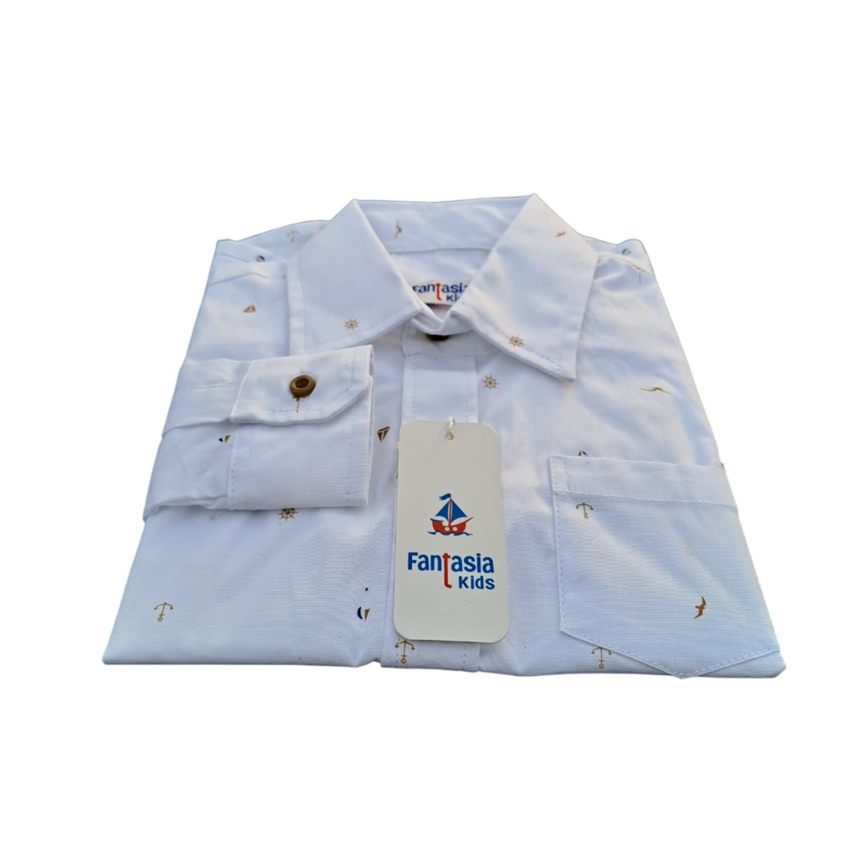 GENERICO - Camisa Niño Manga Larga Algodon