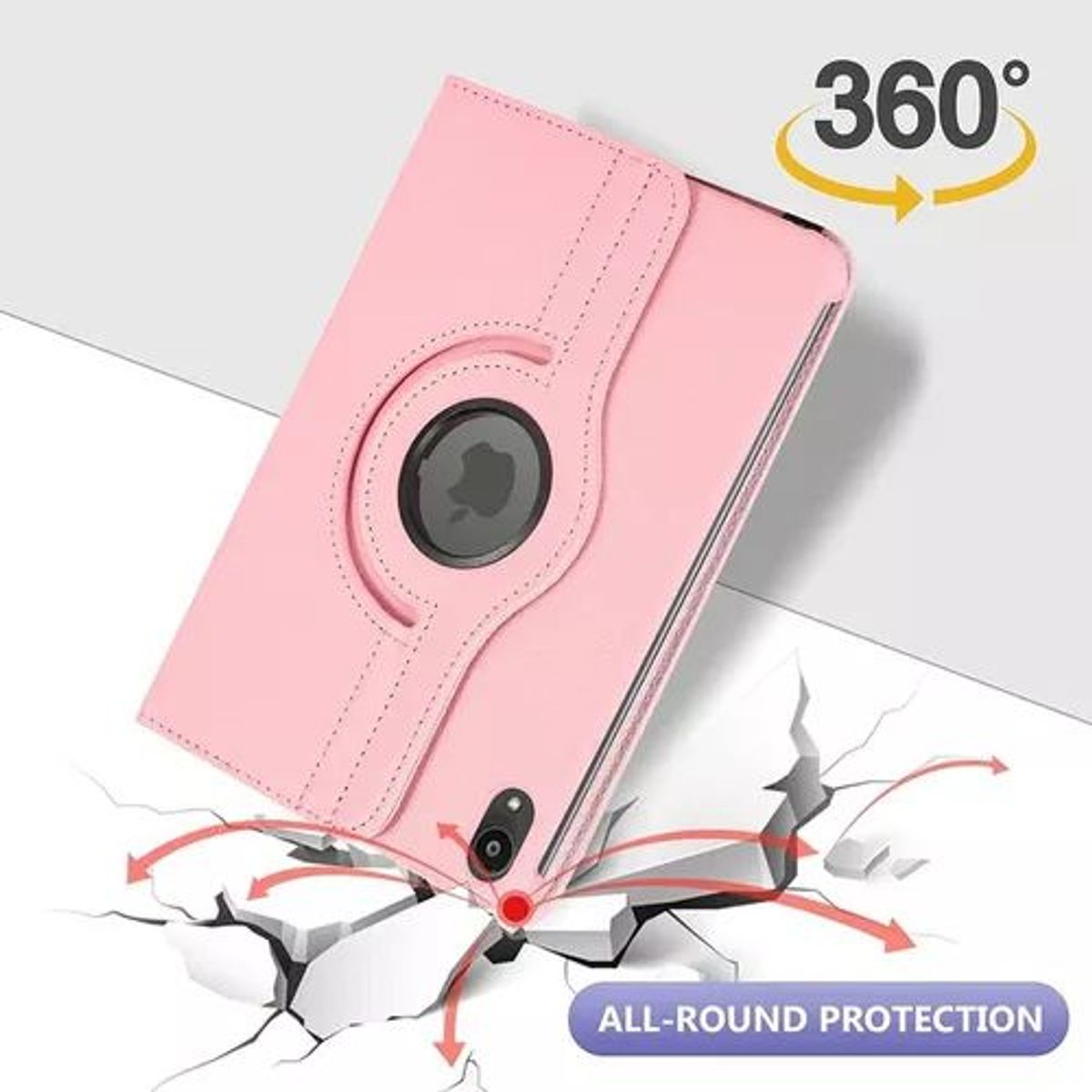 GENERICO - FUNDA CASE PARA IPAD 9.7 pulgadas ROSA
