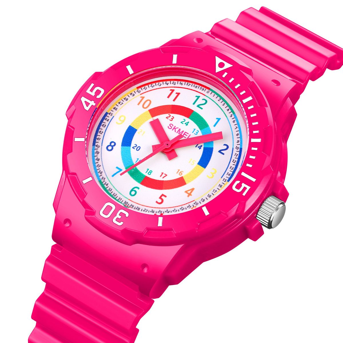 SKMEI - Reloj Skmei 2012 fucsia para niñas