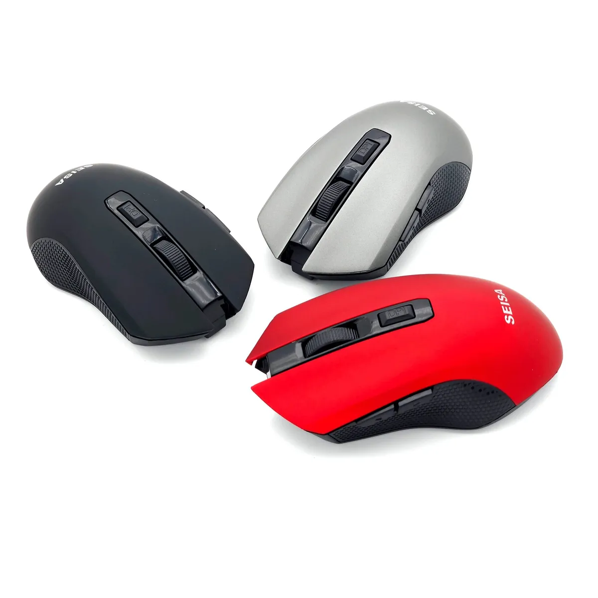 GENERICO - MOUSE INALAMBRICO 2.4G GAMER  DE COLORES